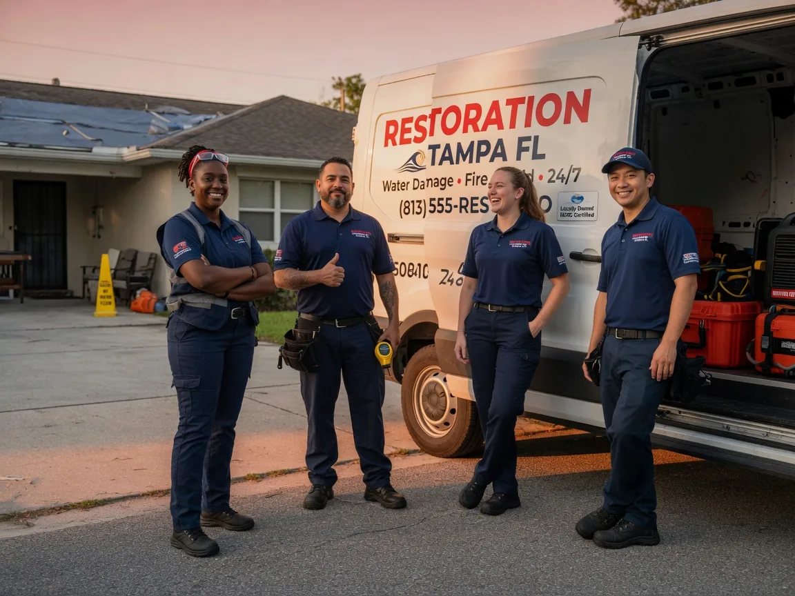 Water Damage Restoration company in Evansville, IN